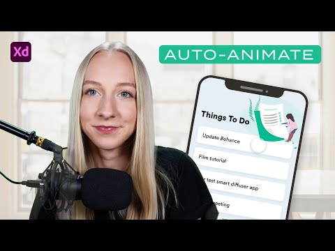 Adobe XD Auto-Animate To-Do List App