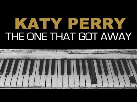 Katy Perry - The One That Got Away Karaoke Instrumental Acoustic Piano Cover Lyrics LOWER KEY