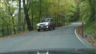 preview picture of video 'Drive up to The Pinnacle, Cumberland Gap, Tennessee'