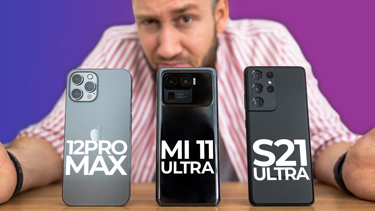 Mi 11 Ultra &  S21 Ultra vs iPhone 12 Pro Max Camera Test! | VERSUS
