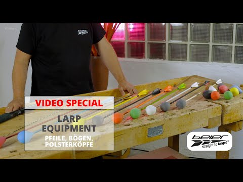 LARP - Pfeile Bögen Polsterköpfe - LARP Video Special | BOGENSPORT BEIER