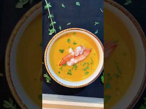 Penyediaan Bisque Udang Klasik