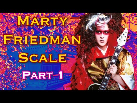 Cryptic Shredding- Learn the Marty Friedman Scale- PART 1