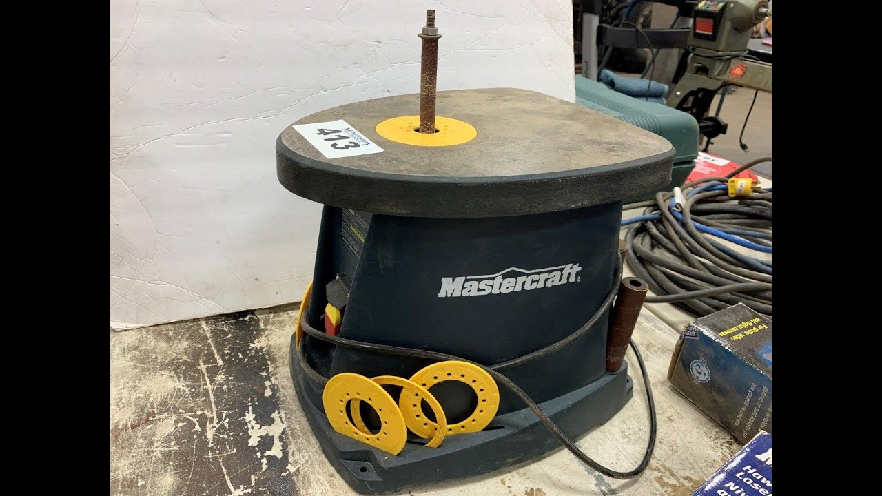 MASTERCRAFT OSCILLATING SPINDLE SANDER