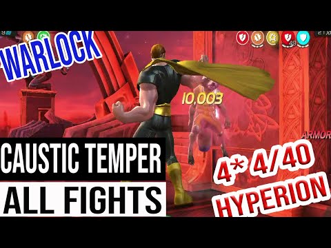 Chaos + Caustic Temper Path all fights crushed ft. 4* 4/40 Hyperion & 5* Warlock Canadian difficulty
