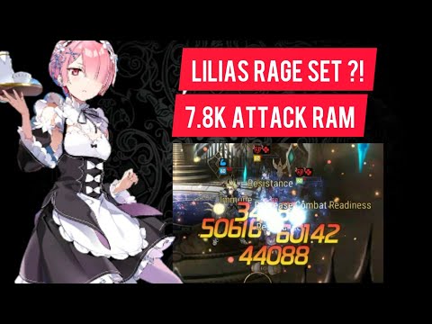 Ram Arena Champion Tier Showcase Ft. Lilias Rage Set !! - Epic Seven