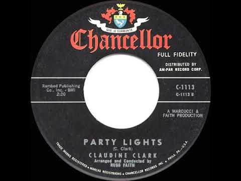 1962 HITS ARCHIVE: Party Lights - Claudine Clark