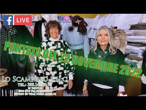 PUNTATA N.52 del 22/11/2022 - Lo Scampolo di Antonioli - 🇮🇹 TESSUTI SARTORIA E ABBIGLIAMENTO MODA🇮🇹