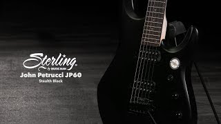 Video thumbnail for Sterling John Petrucci JP60, Stealth Black | Gear4music demo by Gear4music Guitars