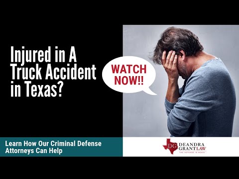 Injured in A Truck Accident in Texas? Avoid These Costly Mistakes | Deandra Grant Law