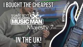 Video thumbnail for I bought the cheapest Music Man Majesty 7 in the UK... Mistake or bargain? by Andy Burlace Music