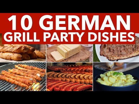 German Grill Party - Traditional German BBQ Dishes - How to BBQ like a German