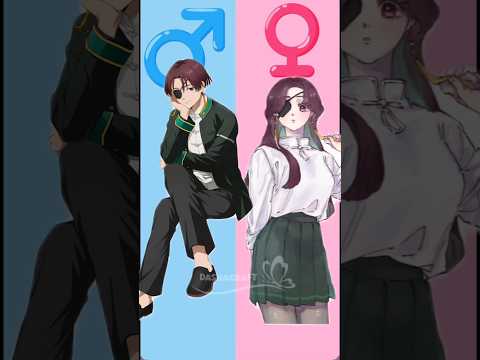 wind breaker x male💙 to female 🩷🥶✨️ edit ✨️🌷🎀#youtubeshorts #dashacraft #windbreaker #sakura #shorts