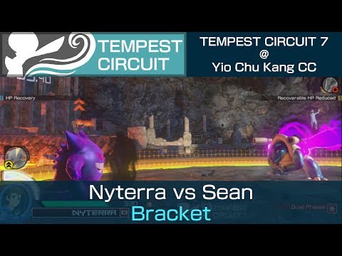 Tempest Circuit v. 7 - Pokkén DX Bracket: Nyterra (Gengar) vs. Sean (Blastoise, Mewtwo)