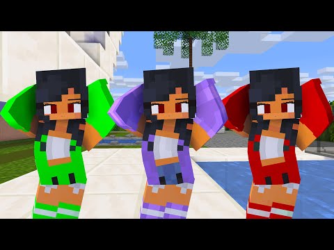 MONSTER SCHOOL : CHICKEN WING MEME APHMAU SISTERS - MINECRAFT ANIMATION