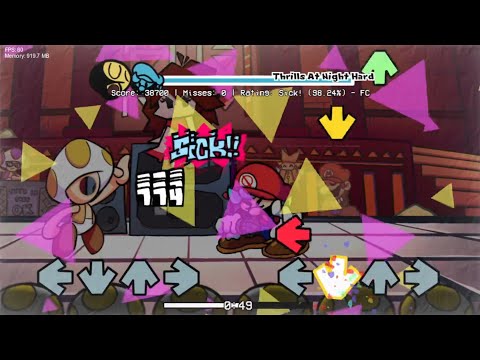 Friday Night Funkin' THE ORIGAMI KING v.2.0 - Thrills at Night (FC)