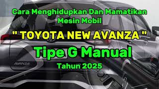 Download lagu How to Start and Stop the Engine of a 2025 Toyota New Avanza Type G Manual Car (@mdr505) mp3