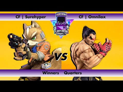 Flynn's Arcade 083 Winners Quarters - CF | Surehyper (Fox) vs CF | Omnilax (Kazuya) SSBU Tournament