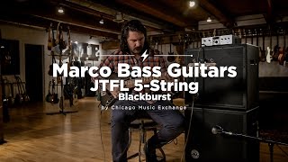 Video thumbnail for Marco Bass Guitars JTFL 5-String Blackburst | CME Gear Demo | Marc Najjar by Chicago Music Exchange