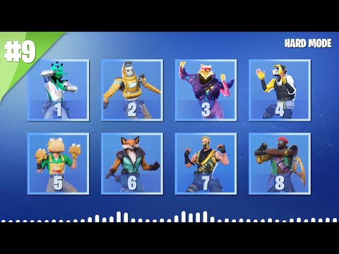 ADIVINA EL BAILE DE FORTNITE POR SU MUSICA - PARTE #9 - MODO DIFICIL | tusadivi