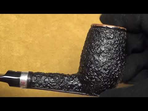 Pipa Ser Jacopo (R1) A rusticata - con vera in argento - Chimney (SJ99)