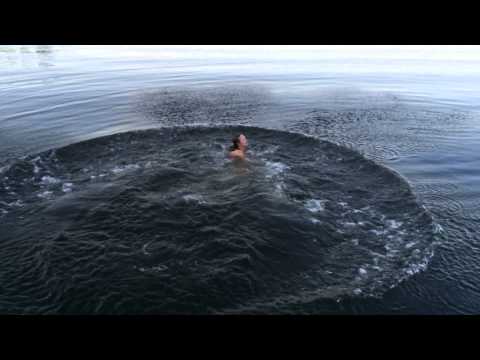 Belly flop Waterslide fail