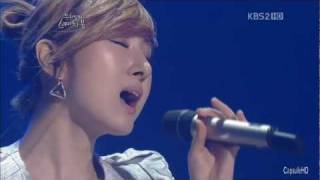 [Live HD] 110527 - Cha Soo Kyung - Can't forgive (Ost.Temptation of Wife) - YHY's Sketchbook