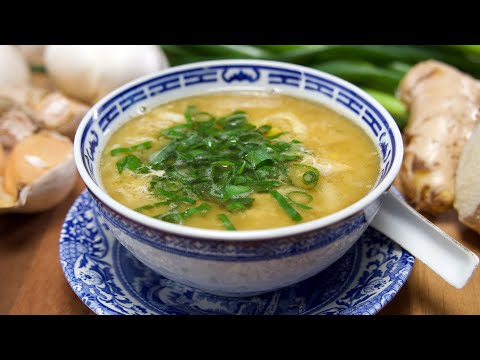 Chinese Chicken and Corn Soup Recipe | Asian Soup Recipes | Easy & Healthy Asian Recipes