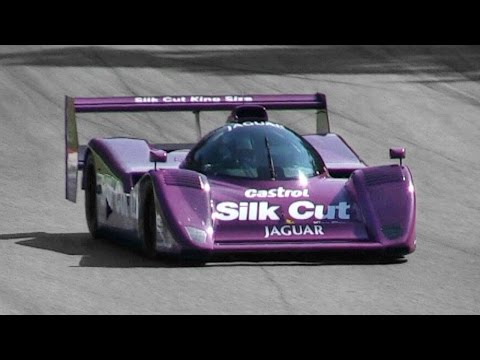 1991 Jaguar XJR-14 Group C Sound - Accelerations, Fly Bys & Downshifts