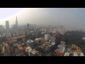 Saigon from flying camera 