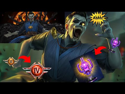 Tier 4 Zombie Doctor Strange is Scary!! | Brilliant Rage Build |  F2P Guide | Marvel Future Fight