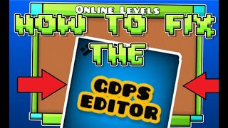 How to fix The GDPS Editor 2.2! Geometry Dash 2.2