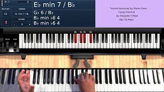 Crying Overtime (by Alexander O&#39;Neal) - Piano Tutorial