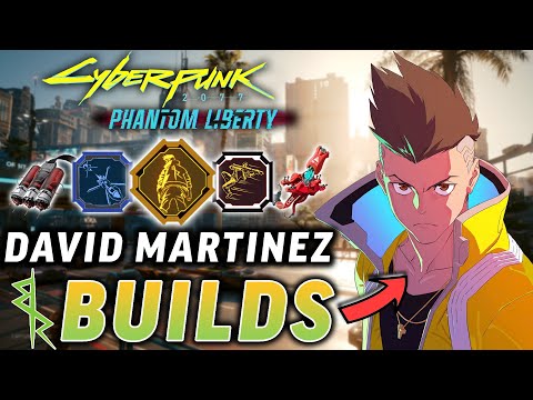 Two INSANE David Martinez Themed Builds You Need In Cyberpunk 2077 2.0! - Best Sandevistan Build