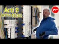 SCHNEIDER Acti 9 THREE PHASE DISTRIBUTION BOARD INSTALLATION