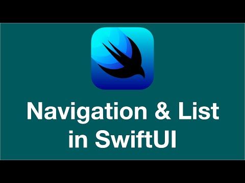 Navigation in SwiftUI - NavigationView and NavigationLink
