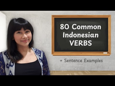 80 Common Indonesian Verbs | Learn Indonesian | Basic Indonesian