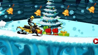 Awesome Baby Racer - Snowmobile Racing Game - Winter Motocross Racing Game 2018