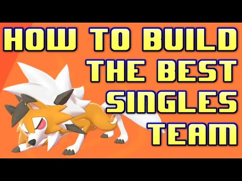 How to Build the BEST Singles Team Building Guide! Pokemon Sword and Shield Competitive Crown Tundra