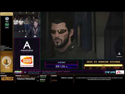 Deus Ex Mankind Divided en 48:41 (Any%) + 12:51 (A Criminal Past Any%) [SGDQ2018]