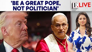 Trump Says 'Not a Fan' of Pope Leo, Calls Him 'Weak' on Crime | Firstpost Live