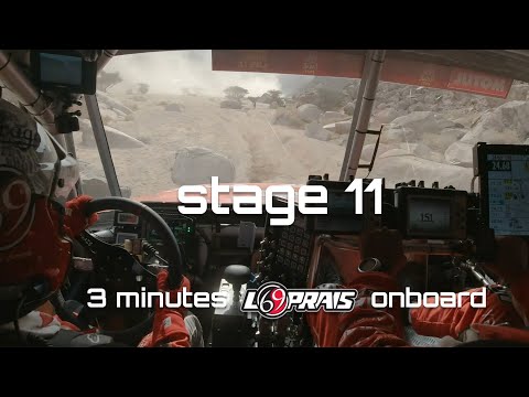 3 minutes LOPRAIS onboard - DAKAR 2021 - Stage 11