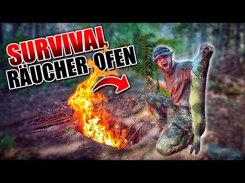Survival Ofen in unter 30 Minuten selber bauen | Fritz Meinecke