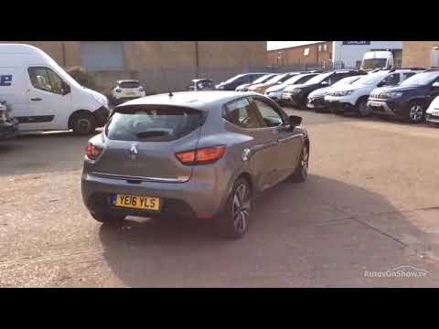 RENAULT CLIO DYNAMIQUE S NAV DCI GREY 2016