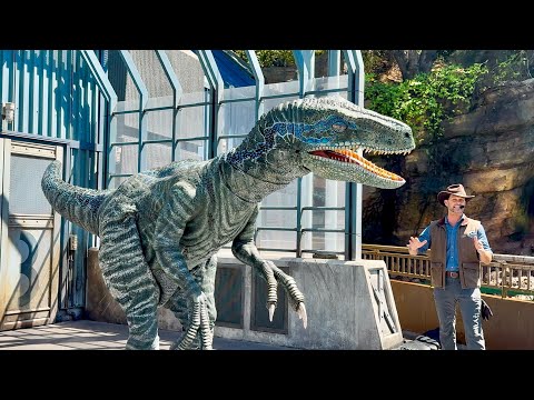 Jurassic World: Rebirth | Universal Hollywood Studios Area Tour & Ride Experience