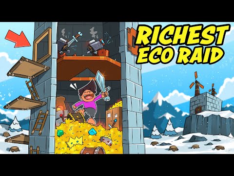 I Eco Raided a Clan Tower and Accidently Found Their Hidden Sulfur in Rust