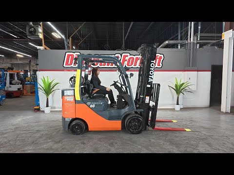 TOYOTA 8-Series 8FGCU30 6,000lbs LP Propane #0374 - Forklift for Sale
