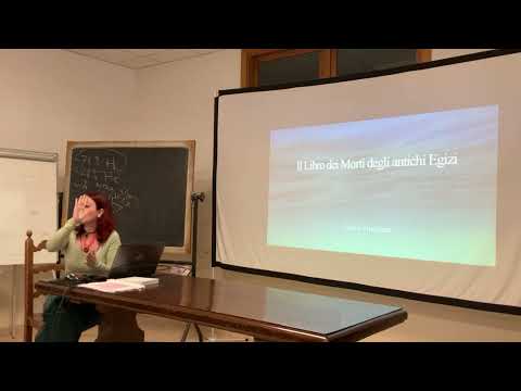 Unitre Velletri - Giulia Nunziata - Egittologia- Il Libro dei Morti dell'Anticio Egitto