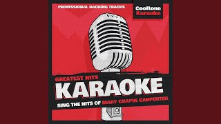 Wherever You Are (Originally Performed by Mary Chapin Carpenter) (Karaoke Version)