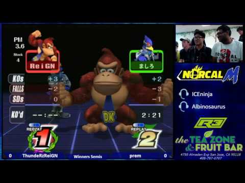 ThundeRzReiGN (Donkey Kong) v prem (Falco) - Winners Semis
